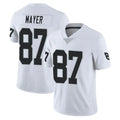 Cooneas LV.Raiders #87 Michael Mayer Player White Limited Vapor Untouchable Home Game Stitched Jerseys