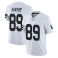 Cooneas LV.Raiders #89 Brock Bowers Player White Limited Vapor Untouchable Home Game Stitched Jerseys