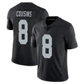 Cooneas LV.Raiders #8 Kirk Cousins Player Black Limited Vapor Untouchable Home Game Stitched Jerseys