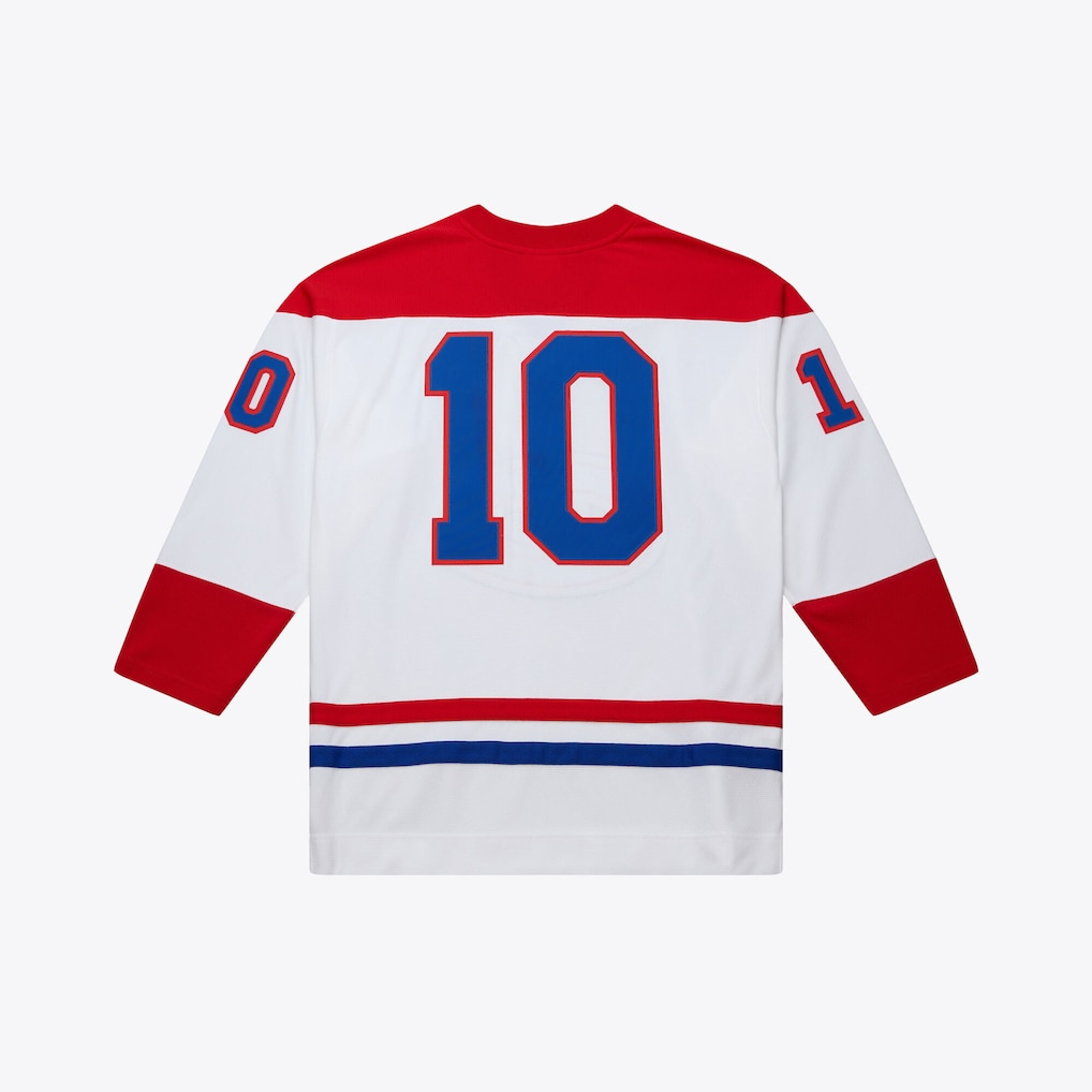 Cooneas M.Canadiens #10 Guy Lafleur Mitchell & Ness White 1971 Power Play Jerseys