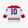 Cooneas M.Canadiens #10 Guy Lafleur Mitchell & Ness White 1971 Power Play Jerseys