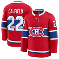 Cooneas M.Canadiens #22 Cole Caufield Red Home Premium Jerseys