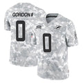 Cooneas M.Dolphins #0 Ollie Gordon II Player Arctic Camo Salute To Service Limited Game Stitched Jerseys