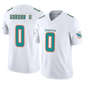 Cooneas M.Dolphins #0 Ollie Gordon II Player White Limited Vapor F.U.S.E. Home Game Stitched Jerseys