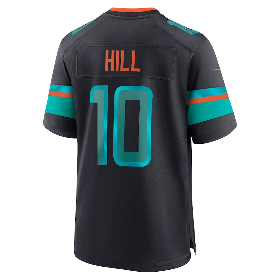 Cooneas M.Dolphins #10 Tyreek Hill Player Blue Rivalries Collection Game Stitched Jersey