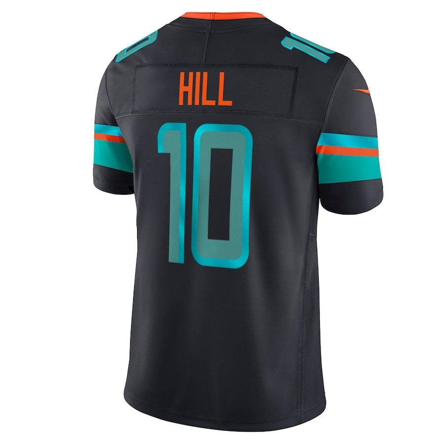 Cooneas M.Dolphins #10 Tyreek Hill Player Blue Rivalries Collection Vapor Limited Stitched Jersey