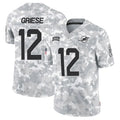 Cooneas M.Dolphins #12 Bob Griese Player Arctic Camo Salute to Service Limited Stitched Jerseys