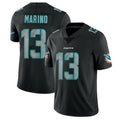 Cooneas M.Dolphins #13 Dan Marino Player Black Fashion Limited Game Stitched Jerseys