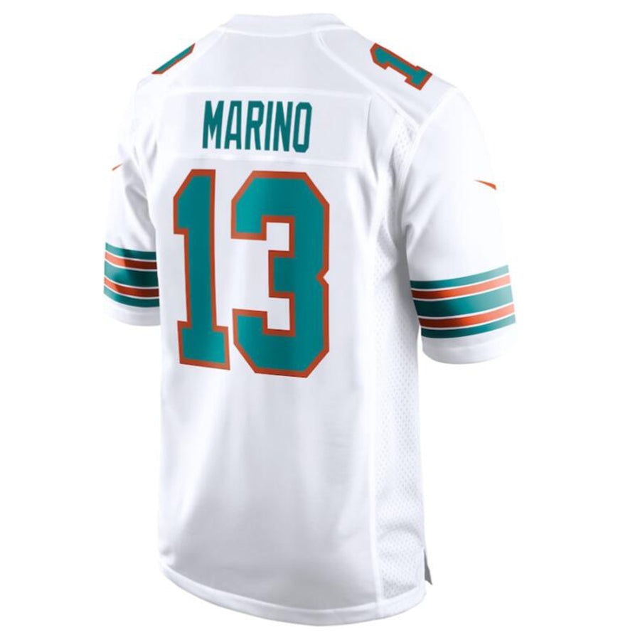 Cooneas M.Dolphins #13 Dan Marino White Retired Player Jersey American Stitched Jersey