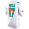 Cooneas M.Dolphins #17 Jaylen Waddle Player White Home Game Stitched Jerseys