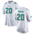 Cooneas M.Dolphins #20 Jordyn Brooks Player White Limited Home Game Stitched Jerseys