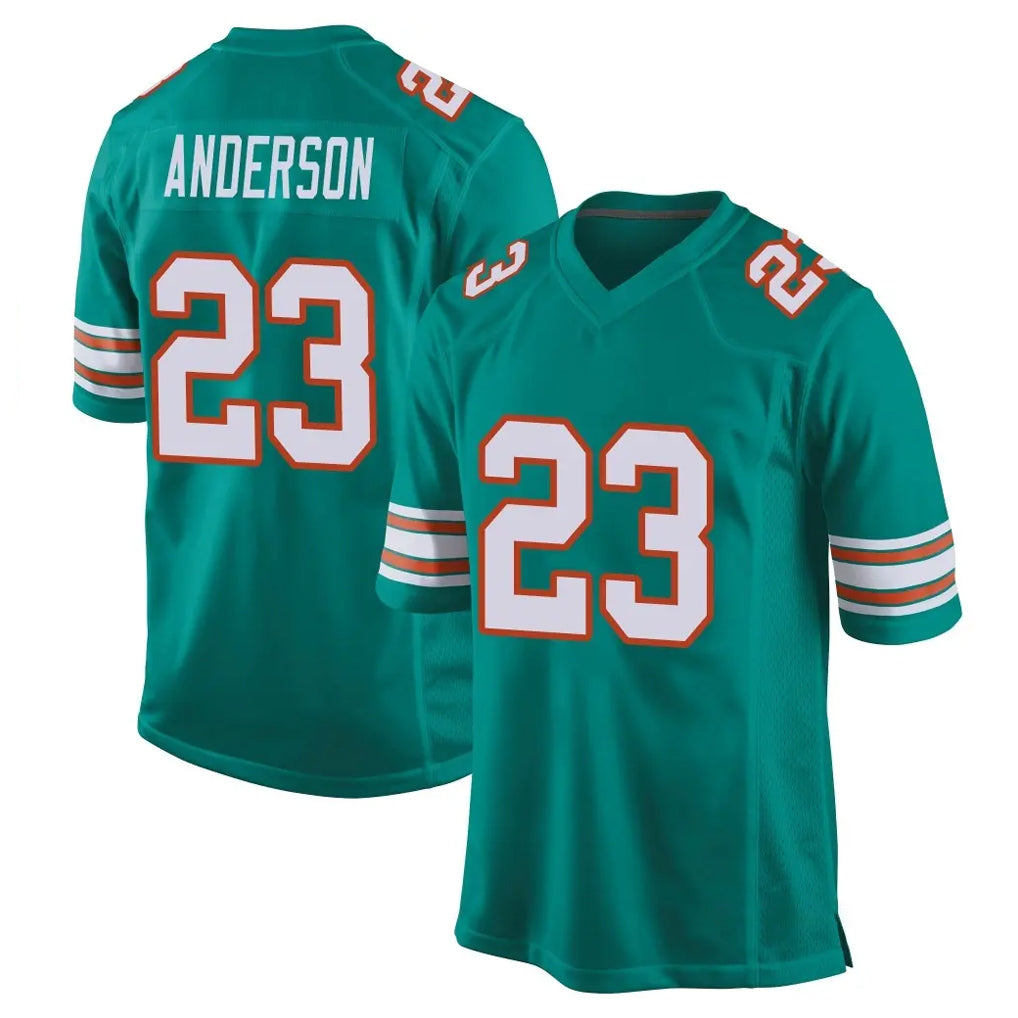 Cooneas M.Dolphins #23 Zayne Anderson Player Aqua Alternate Home Game Stitched Jerseys