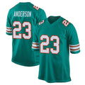 Cooneas M.Dolphins #23 Zayne Anderson Player Aqua Alternate Home Game Stitched Jerseys