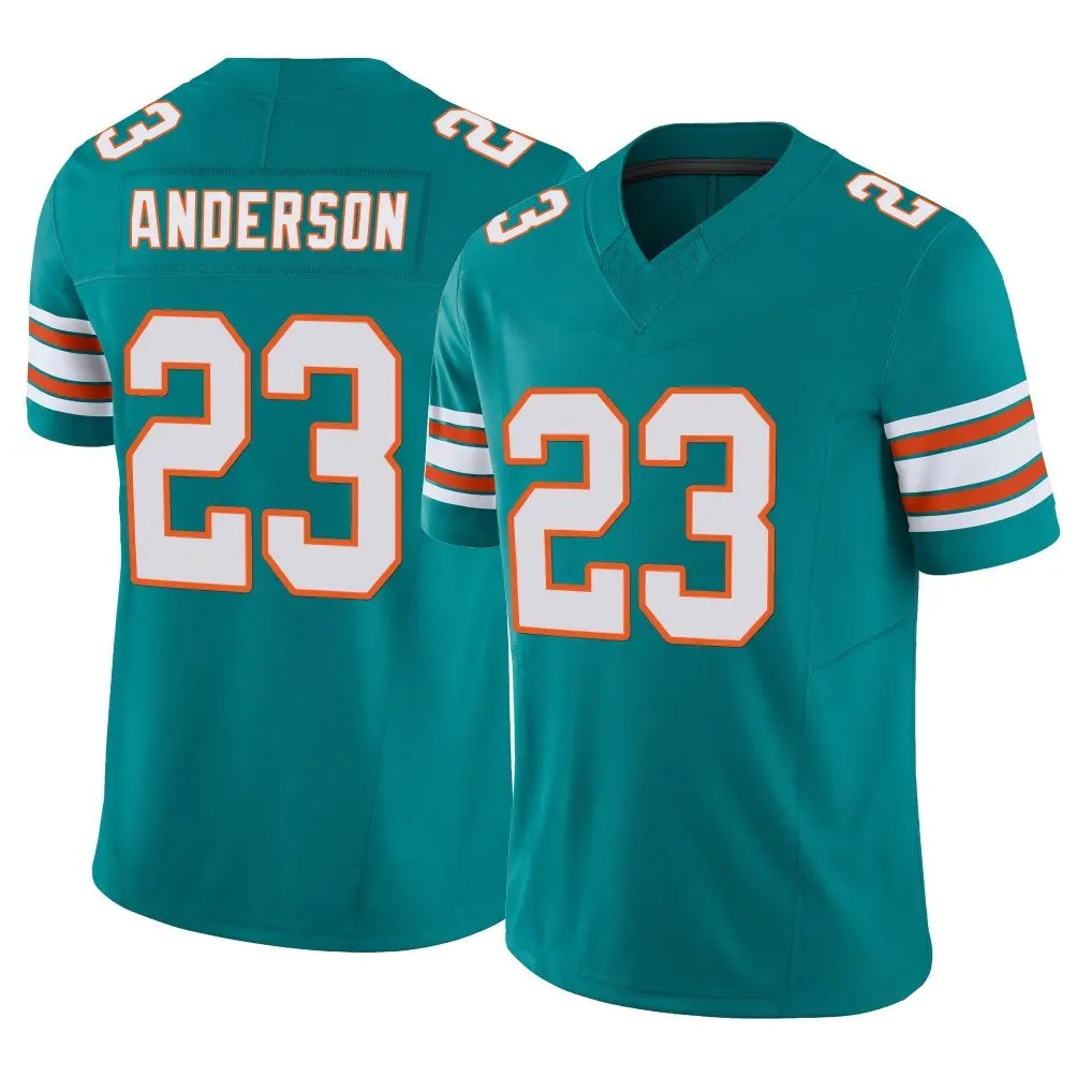 Cooneas M.Dolphins #23 Zayne Anderson Player Aqua Limited Alternate Vapor F.U.S.E. Home Game Stitched Jerseys