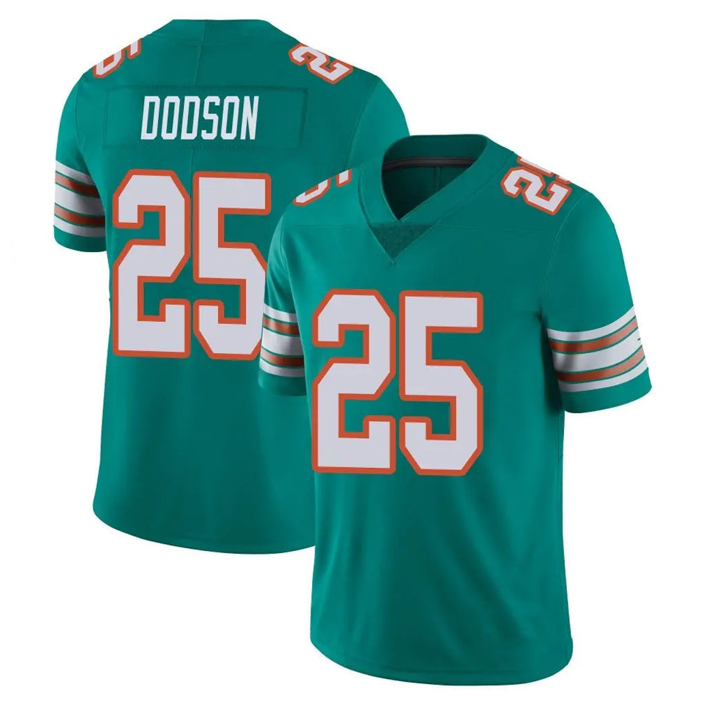 Cooneas M.Dolphins #25 Tyrel Dodson Player Aqua Limited Alternate Vapor Untouchable Home Game Stitched Jerseys