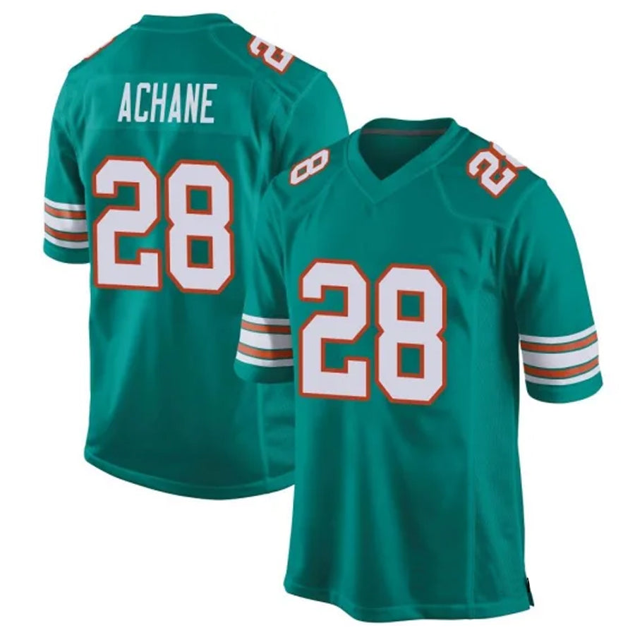 Cooneas M.Dolphins #28 De??£¤Von Achane Player Green Alternate Game Stitched Jerseys
