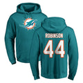 Cooneas M.Dolphins #44 Chop Robinson Player Aqua LOGO Pullover Hoodies Limited Stitched Jerseys