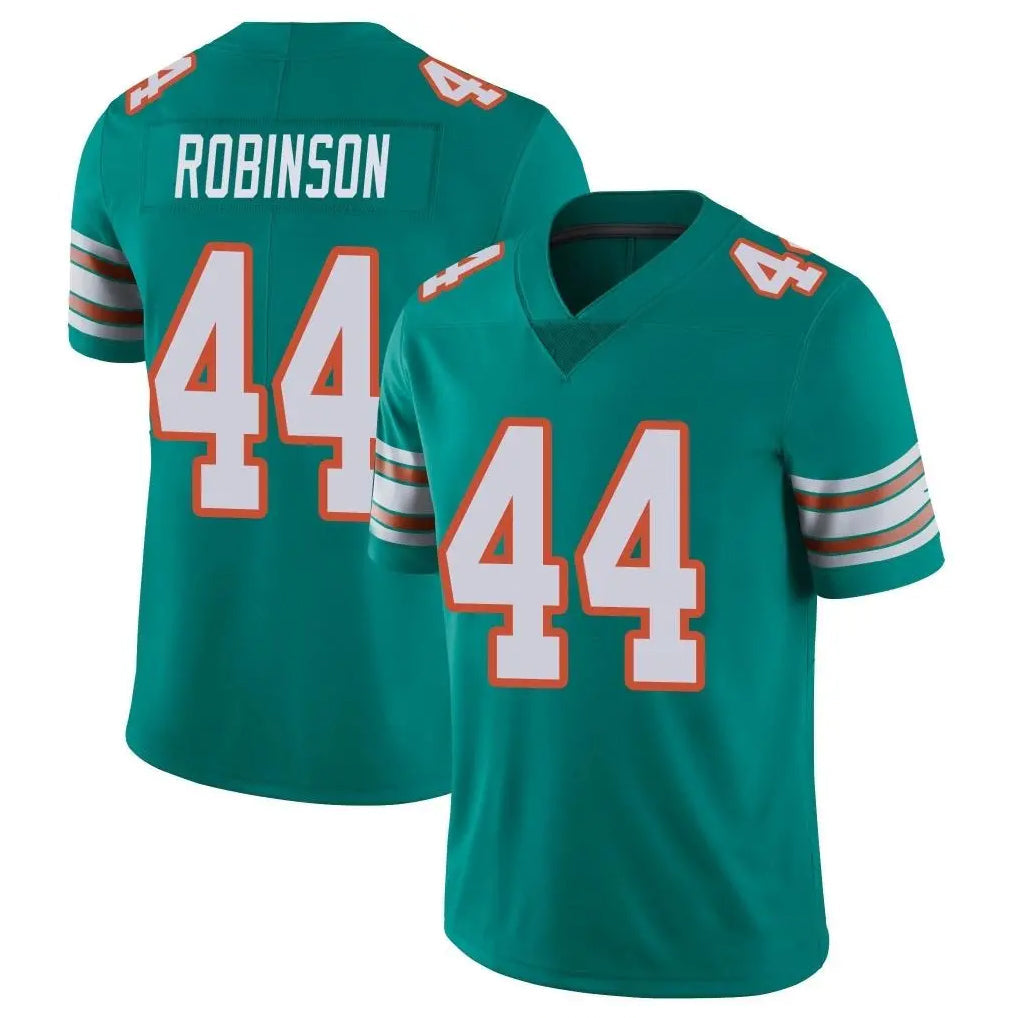 Cooneas M.Dolphins #44 Chop Robinson Player Aqua Limited Alternate Vapor Untouchable Home Game Stitched Jerseys