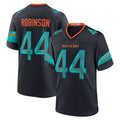 Cooneas M.Dolphins #44 Chop Robinson Player Pitch Blue Rivalries Collection Game Stitched Jersey