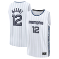 Cooneas M.Grizzlies #12 Ja Morant White 2025-2026 City Edition Fast Break Stitched Jerseys