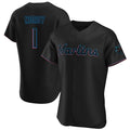 Cooneas M.Marlins #1 Connor Norby Player Black Home Limited Elite Stitched Jerseys