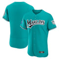 Cooneas M.Marlins Blank Player Teal Mitchell & Ness Cooperstown Collection Limited Elite Stitched Jerseys