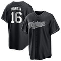 Cooneas M.Twins #16 Austin Martin Player Black Home Game Stitched Jerseys