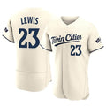 Cooneas M.Twins #23 Royce Lewis Player Cream Home Limited Elite Stitched Jerseys