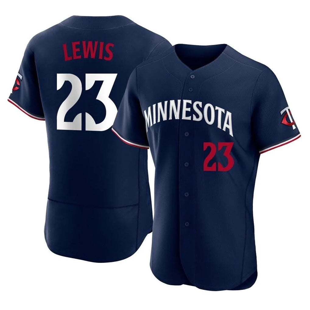 Cooneas M.Twins #23 Royce Lewis Player Navy Replica Home Limited Elite Stitched Jerseys