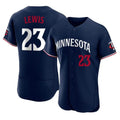 Cooneas M.Twins #23 Royce Lewis Player Navy Replica Home Limited Elite Stitched Jerseys