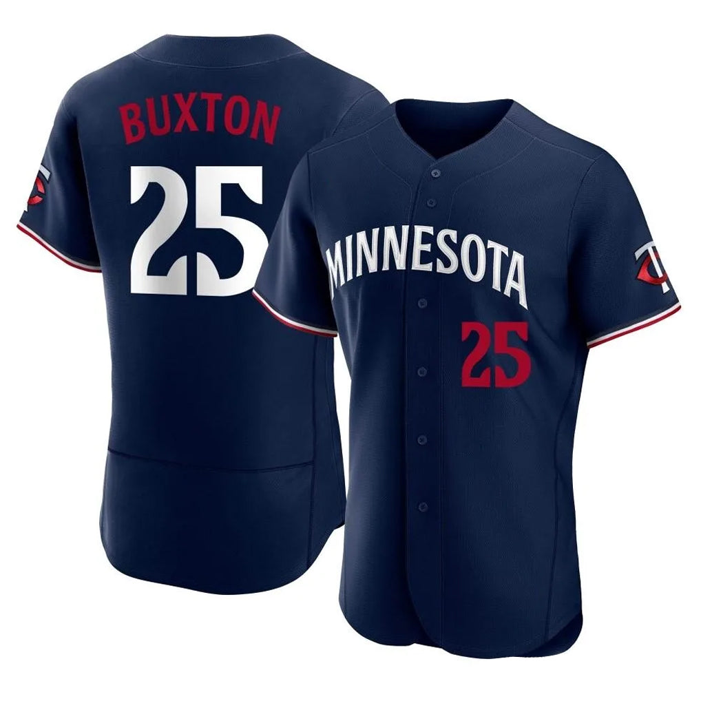 Cooneas M.Twins #25 Byron Buxton Player Navy Replica Home Limited Elite Stitched Jerseys
