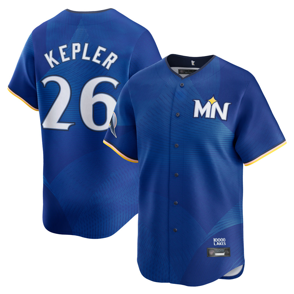 Cooneas M.Twins #26 Max Kepler Player Royal City Connect Limited Home Stitched Jerseys