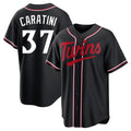 Cooneas M.Twins #37 Victor Caratini Player Black Fashion Out Home Limited Stitched Jerseys