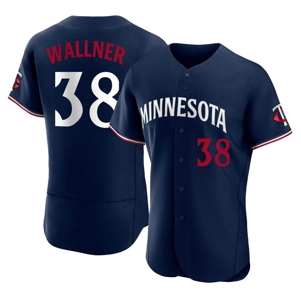 Cooneas M.Twins #38 Matt Wallner Player Navy Replica Home Limited Elite Stitched Jerseys
