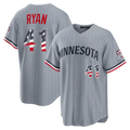 Cooneas M.Twins #41 Joe Ryan Gray USA 250 Fourth of July Road Stadium Jersey