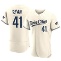 Cooneas M.Twins #41 Joe Ryan Player Cream Home Limited Elite Stitched Jerseys