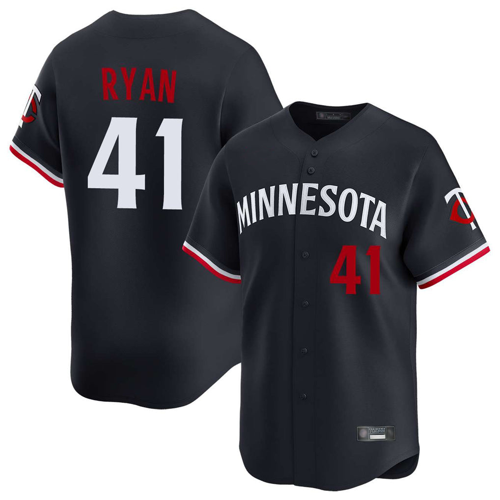 Cooneas M.Twins #41 Joe Ryan Player Navy Home Limited Stitched Jerseys