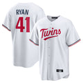 Cooneas M.Twins #41 Joe Ryan Player White Home Game Stitched Jerseys