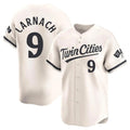 Cooneas M.Twins #9 Trevor Larnach Player Cream Home Limited Stitched Jerseys