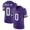 Cooneas MN.Vikings #0 Ivan Pace Jr. Player Purple Limited Vapor Untouchable Home Game Stitched Jerseys