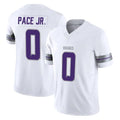 Cooneas MN.Vikings #0 Ivan Pace Jr. Player White Limited Alternate Vapor F.U.S.E. Home Game Stitched Jerseys