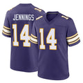 Cooneas MN.Vikings #14 Jauan Jennings Player Purple Classic Home Game Stitched Jerseys