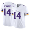 Cooneas MN.Vikings #14 Jauan Jennings Player White Limited Vapor F.U.S.E. Home Game Stitched Jerseys