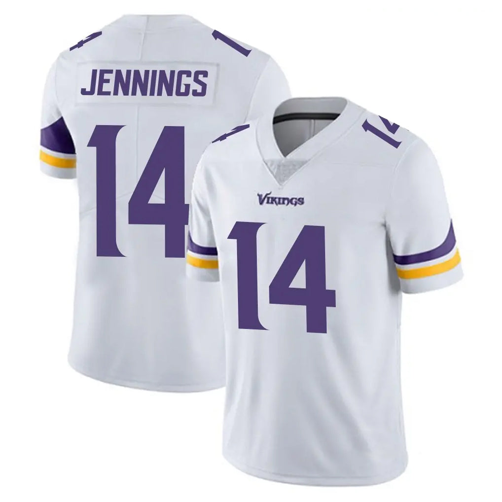 Cooneas MN.Vikings #14 Jauan Jennings Player White Limited Vapor Untouchable Home Game Stitched Jerseys