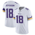Cooneas MN.Vikings #18 Justin Jefferson Player White Limited Vapor Untouchable Home Game Stitched Jerseys