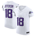 Cooneas MN.Vikings #18 Justin Jefferson White Alternate Vapor F.U.S.E. Elite Player American Stitched Jerseys