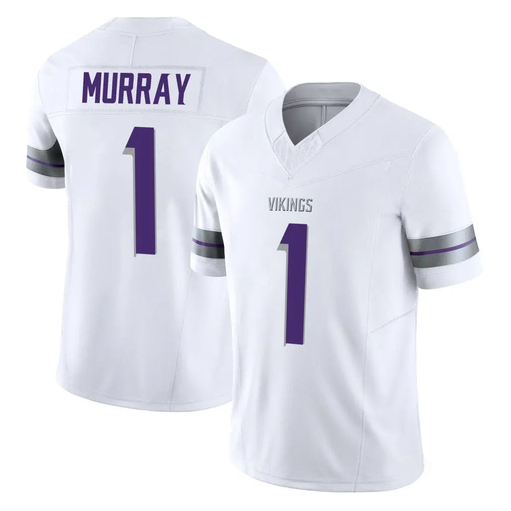 Cooneas MN.Vikings #1 Kyler Murray Player White Limited Alternate Vapor F.U.S.E. Home Game Stitched Jerseys
