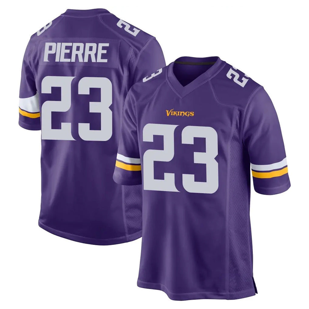 Cooneas MN.Vikings #23 James Pierre Player Purple Home Game Stitched Jerseys