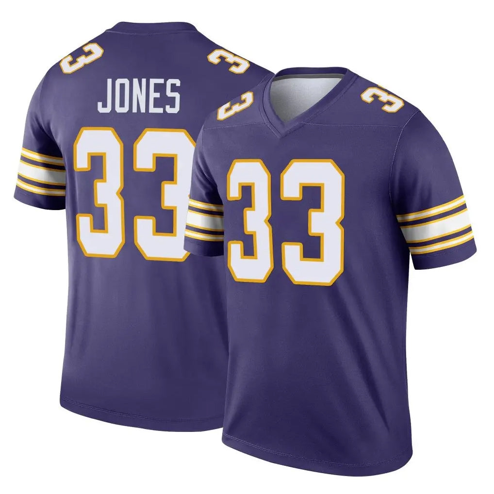 Cooneas MN.Vikings #33 Aaron Jones Sr. Player Purple Limited Classic Home Game Stitched Jerseys
