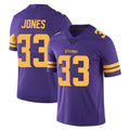 Cooneas MN.Vikings #33 Aaron Jones Sr. Player Purple Limited Color Rush Home Game Stitched Jerseys